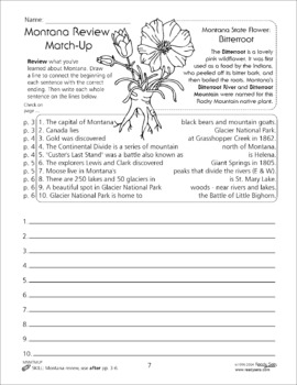 Mountain States-'Our United States Series' 37-Pages Lesson Plans