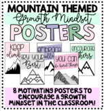 Mountain Themed Growth Mindset Posters