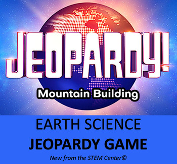 Preview of Mountains Jeopardy Earth Science Trivia Game