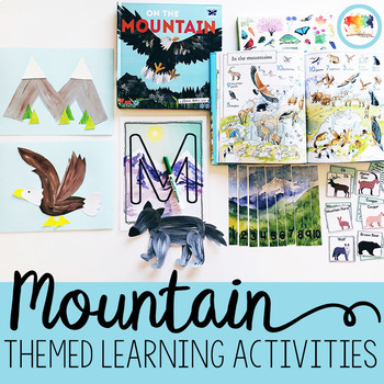 Preview of Mountains {Preschool Plans and Printables}