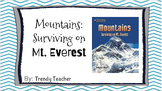Mountains: Surviving Mt. Everest HMH google slides