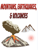 Mountains, Volcanoes, and Earthquakes Booklet