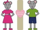 Mouse Clip Art for Personal and Commercial Use