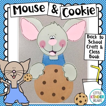 Preview of Mouse and Cookie Craft | Writing Activities | Back to School