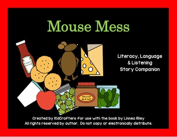 Messy Munching Mouse  Alliteration, Messy, Lesson plans