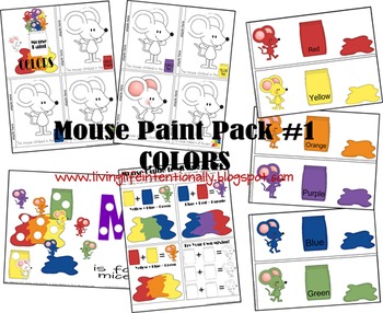 Preview of Mouse Paint Learning Pack