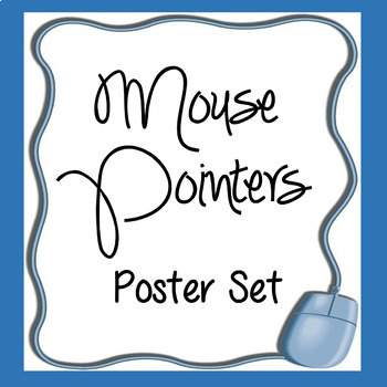 Preview of Computer Lab Decor Posters - Mouse Pointer Posters - What is the Cursor?