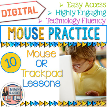 Preview of Mouse Skills Practice Lessons for Laptops and Desktop Computers