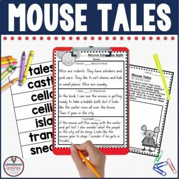 Preview of Mouse Tales by Arnold Lobel Read Aloud Activities Writing Lessons Comprehension