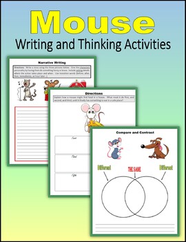 Preview of Mouse - Writing and Thinking Activities
