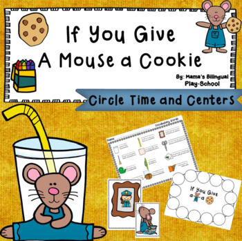 Mouse and Cookie Book Companion | If You Give A... Circle Time and Centers