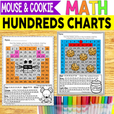 Hundreds Charts | If You Give a Mouse a Cookie | Color by 
