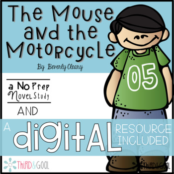 Preview of The Mouse and the Motorcycle Novel Study and DIGITAL Resource