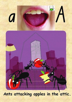 Preview of MOUTHABET: Alphabet Posters for Articulation, Literacy and Language