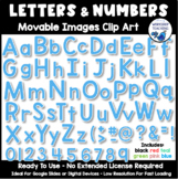 MOVABLE Images Letters Numbers Symbols Digital Clip Art Bu