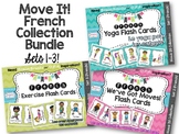 Move It! French Flash Card Bundle for Brain Breaks and D.P.A.