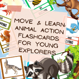 Move & Learn, Animal action flashcards for young explorers