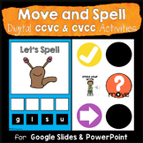 Move & Spell CCVC &CVCC  Short Vowel Activities Google Sli