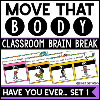 Preview of Move That Body Brain Break {Have You Ever... Set 1}