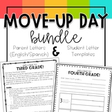 Move Up Day Bundle -- Parent Letters & Student Letter Templates