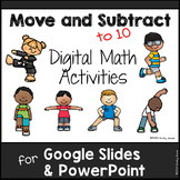 Move and  Subtract Digital Math Subtraction Practice Googl