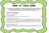 Move it! Math Game