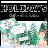 Move it Monday! Holidays - Rhythm Stick Routine