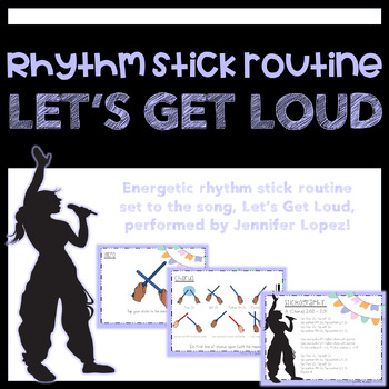 Preview of Move it Monday! Let's Get Loud - Rhythm Stick Routine