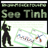 Move it Monday! See Tinh (Cukak Remix) - Rhythm Stick Routine