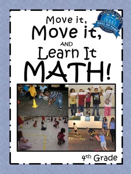 Preview of Move it, Move it and Learn it: MATH! 4th Grade