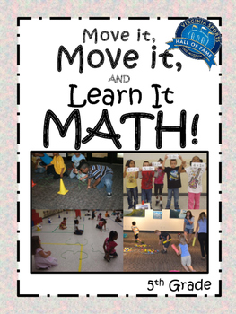 Preview of Move it, Move it and Learn it: MATH 5th Grade