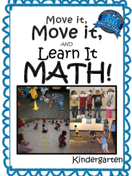 Preview of Move it, Move it and Learn it: MATH! Kindergarten