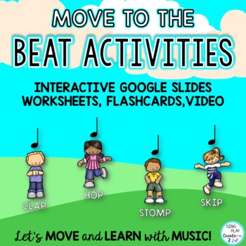 Preview of Move to the Steady Beat Body Percussion Activities : Quarter Note