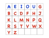 Moveable Alphabet - Capital Letters