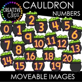 Moveable Cauldron Numbers 0-20 (Moveable Images)