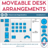 Moveable Desk Arrangements - Desk Arrangement Ideas and Templates