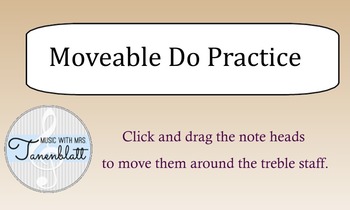 Preview of Moveable Do Pracitce - SmartNotebook FREEBIE