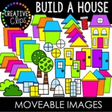 Moveable Images: Build a House {Creative Clips Clipart}