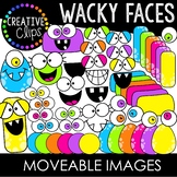 Moveable Images: Build a Wacky Face {Creative Clips Clipart}