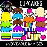 Moveable Images: Cupcakes {Creative Clips Clipart}