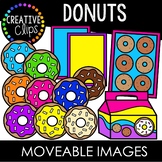 Moveable Images: DONUTS {Creative Clips Clipart}
