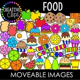 Moveable Images: FOOD {Creative Clips Clipart}