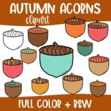 Moveable Images Fall Acorns Clipart