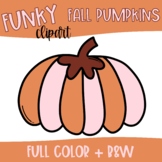 Moveable Images Funky Fall Pumpkin Clipart