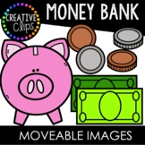 Moveable Images: MONEY BANK {Creative Clips Clipart}