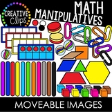 Moveable Images: Math Manipulatives {Creative Clips Clipart}