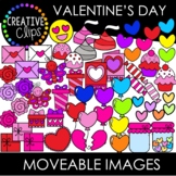 Moveable Images: VALENTINE'S DAY {Creative Clips Clipart}