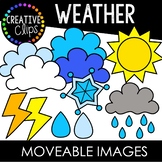 Moveable Images: WEATHER {Creative Clips Clipart}