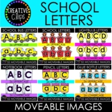 Moveable LETTERS: SCHOOL Bundle (6 Moveable Image Sets)
