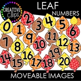 Moveable Leaf Numbers 0-20 (Moveable Images)